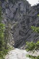 Blick auf den Gleirschbach (Ausgang der Gleirschklamm)