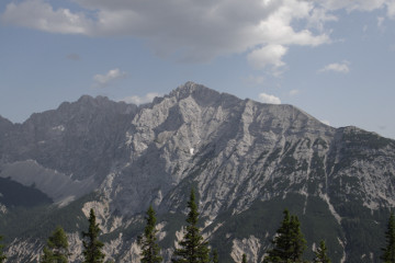 Pleisenhütte: Schönflecke, Hoher Gleirsch, Wasserkarspitze, Riegelkarspitzen